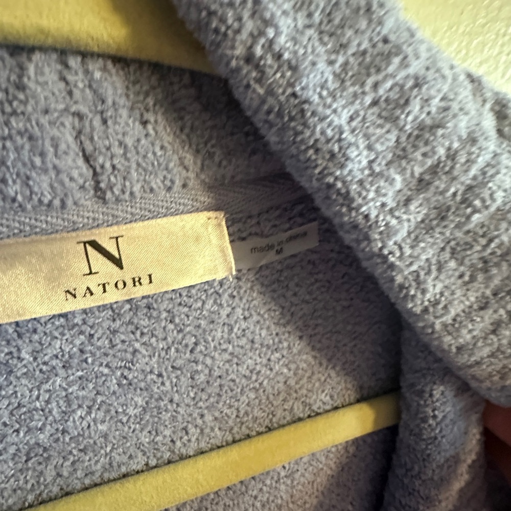 NWOT Natori Soft Lavender Textured Cardigan - Picture 5 of 9